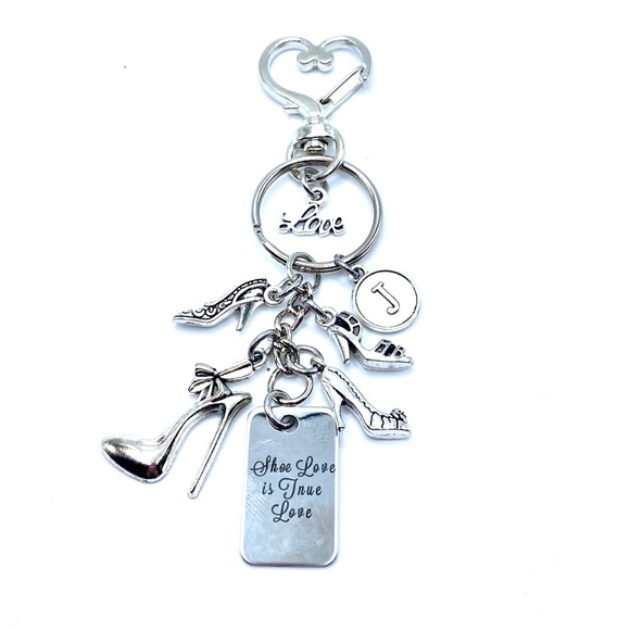 Shoes Keychain Bag Charm Shoe Love Is Real Love - Picture 4 of 7